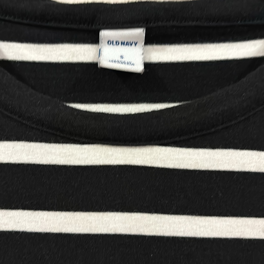 OLD NAVY Striped Comfort Soft T-shirt Dress Size S - Picture 4 of 8